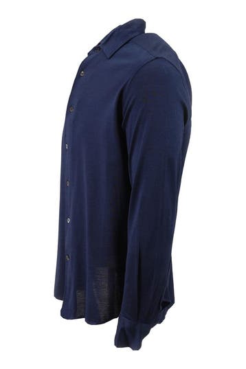Corneliani Overhemd in maat 40 Blauw, Verzenden, Gedragen, Blauw, Corneliani