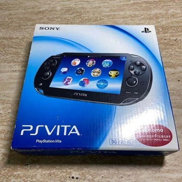 Sony - PS Vita - Sony PS Vita PCH-1000 Crystal Black Console, Nieuw