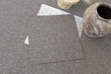 SALE!! - Tapijttegel Memphis Bouclé Antraciet, Ophalen of Verzenden, Nieuw