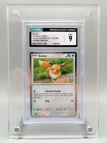 Pokémon Graded card - Radiant Eevee Promo card - CGC 9 -, Nieuw