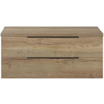 Seville Badmeubelset 120 cm - 2 Laden Dsu - Wastafelblad, Ophalen of Verzenden, Nieuw