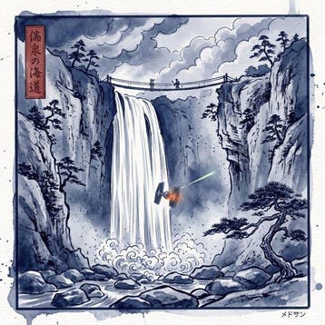 MEDSAN - TIE Fighter at the Waterfall () - UNIQUE