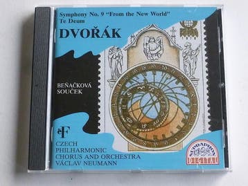 Dvorak - Symphony 9, Te Deum / Vaclav Neumann, Ophalen of Verzenden, Zo goed als nieuw