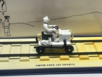 Diorama Moulinsart N&B - La Draisine - Tintin, Nieuw