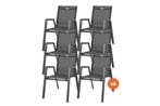 Set van 6 - Hartman Napoli stapelstoel, Tuin en Terras, Verzenden, Nieuw, Overige materialen