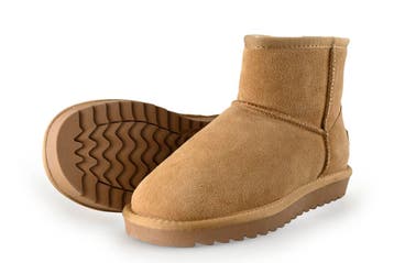 Ugg Enkellaarzen in maat 39 Cognac, Overige kleuren, Verzenden, Lage of Enkellaarzen, Zo goed als nieuw