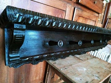 Kapstok - Wandmontage met Cappelliera GROTE cm.155 -