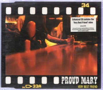 cd single - Proud Mary - Very Best Friend, Verzenden, Zo goed als nieuw, Overige genres