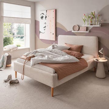 Infanskids Gestoffeerd Bed Juna - 140 x 200, Nieuw