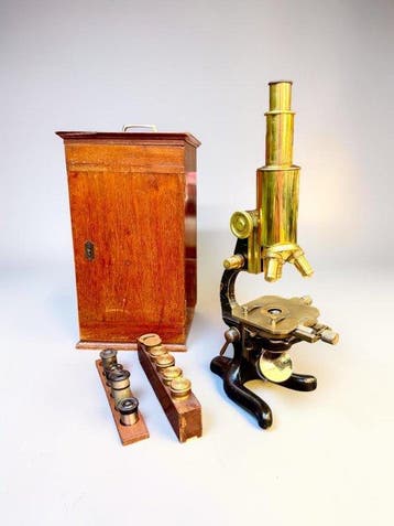 Microscoop - 1920-1930 - Italië - F. Koristka Milano (Zeiss