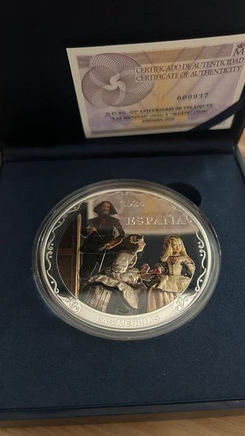 Spanje. 50 Euro 2024 Velasquez - Las Meninas Proof (Zonder