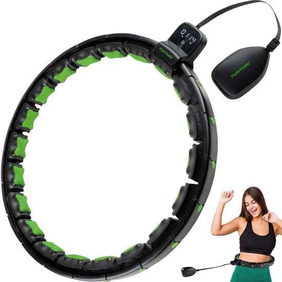 Tunturi Smart Adjustable Hoelahoep - Massage Hoela Hoep Met, Sport en Fitness, Fitnessmaterialen, Nieuw, Ophalen of Verzenden
