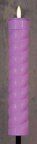 Led fakkel solar lila swirl annas collection met timer 21x4, Ophalen of Verzenden, Nieuw