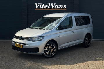 Volkswagen Caddy Cargo 1.5 TSI DSG-7 | Ergo | Camera | Carpl, Automaat, Stof, Gebruikt, Zwart