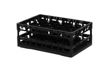 Vaatwaskorf Clixrack 600 x 400 mm zwart - glashoogte max., Ophalen of Verzenden, Nieuw