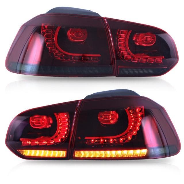 Achterlichten led VW Golf VI 10/08- R-look Dynamic LED, Auto-onderdelen, Overige Auto-onderdelen, Ophalen of Verzenden