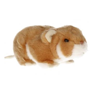 Pluche hamster knuffel - 18 cm - zacht speelgoed, Verzenden, Nieuw