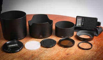 Nikon HB-24; HB-40; HB-14; HN-2; Polar 52mm; L37c 52mm;, Nieuw