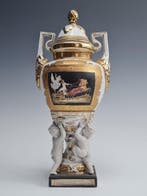 dekselvaas - Porselein - Klassieke dekselvaas