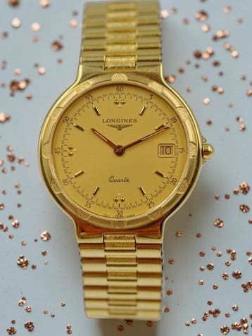 Longines - Conquest Quartz Vintage – Swiss Made – Gold