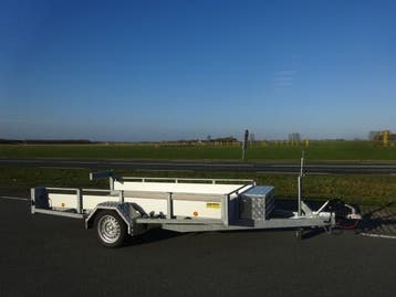 DEMO ACTIE PRIJS Titan afzinkbare transporter afm. 305x160cm, Ophalen, Nieuw