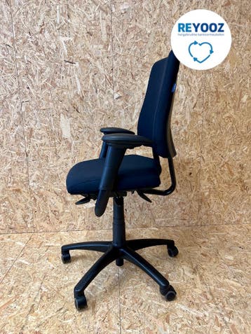 Bureaustoel BMA Axia office - hoge rug - zwart - tweedeh..., Nieuw in verpakking