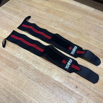 KRAKEN wrist wraps rood/zwart nieuw in doos, Verzenden, Nieuw