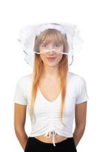 Haarband Bruidssluier Wit Diadeem Bruid Sluier Witte Rozen B, Kleding | Dames, Ophalen of Verzenden, Nieuw, Carnaval, Accessoires