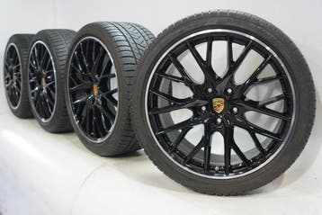 Porsche Panamera 971 21 inch velgen Pirelli Winterbanden Ori, Auto-onderdelen, Banden en Velgen, Gebruikt, Velg(en), 21 inch, Winterbanden