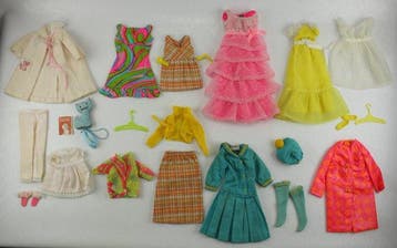Mattel - Barbiepop Lot of Barbie / Frankie / Skipper /