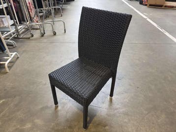 2x (5x) Stapelbare rieten terrasstoelen, Nieuw in verpakking