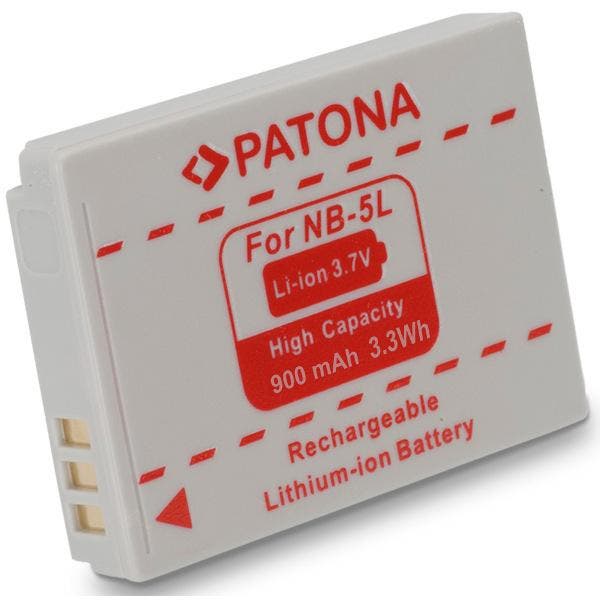 Canon NB-5L accu (Patona), Audio, Tv en Foto, Accu's en Batterijen, Nieuw, Verzenden