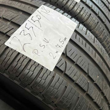2 x Pirelli Scorpion Verde 235-50-18 4 Seizoenbanden 7,5mm, 18 inch, Gebruikt, Ophalen of Verzenden, 235 mm