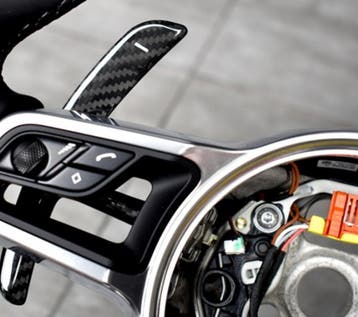 Porsche Carbon schakel flippers PDK 991 911 718 Boxster, Auto diversen, Tuning en Styling, Verzenden