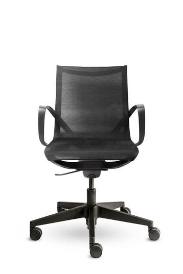 Nieuwe Design Vergaderstoel - 200 Ex Btw Korting P.S, Verzenden, Zwart, Nieuw, Bureaustoel