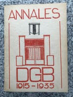 Annales DGB 1915 – 1935 (Gymnasium Delft), Boeken, Geschiedenis | Stad en Regio, Verzenden, 20e eeuw of later, Gelezen