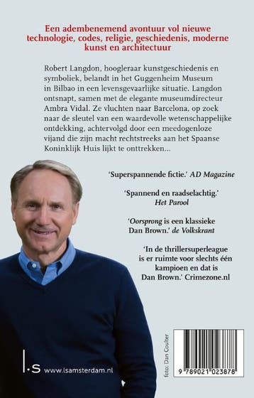 Oorsprong / Robert Langdon / 5 9789021023878 Dan Brown, Boeken, Verzenden, Zo goed als nieuw, Dan Brown