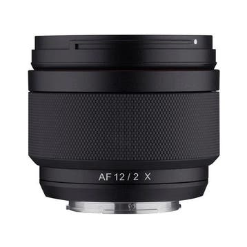 Samyang 12mm F2 AF Fujifilm X-Mount - Tweede (buiten)kans, Samyang, Fujifilm X-mount, Nieuw, Zonnekap