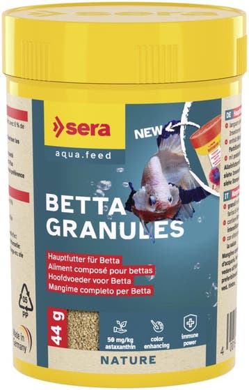 Sera Betta Granules (Granulaat, pallets en sticks), Dieren en Toebehoren, Vissen | Aquaria en Toebehoren, Ophalen of Verzenden