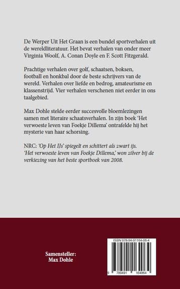 De werper uit het graan 9789491164064, Boeken, Verzenden, Gelezen