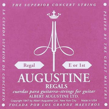 Augustine AUREG-1 E-1 snaar, clear nylon, extra high tension, Muziek en Instrumenten, Ophalen of Verzenden, Nieuw