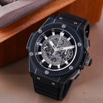 Hublot - Big Bang King Power Unico Black Magic - Zonder, Sieraden, Tassen en Uiterlijk, Horloges | Heren, Nieuw