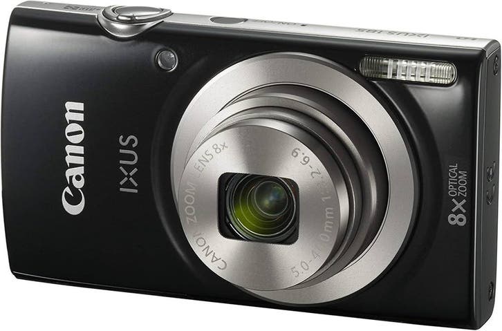 Canon IXUS 185 Digitale Compact Camera - Zwart, Audio, Tv en Foto, Fotocamera's Digitaal, Zo goed als nieuw, Verzenden
