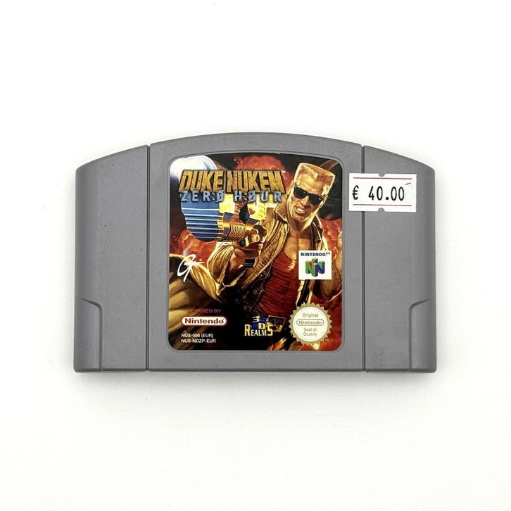 Duke Nukem Zero Hour - Nintendo 64 N64 - PAL EUR - Cartridg…, Spelcomputers en Games, Games | Nintendo 64, Zo goed als nieuw, Ophalen of Verzenden