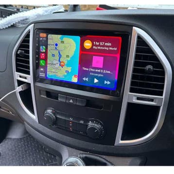 Mercedes Vito W447 Autoradio Navigatie Bluetooth CarPlay DAB, Auto diversen, Ophalen of Verzenden, Nieuw