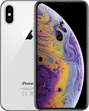Apple iPhone 10 (XS) (model 2018) 64GB zilver (ex demo +..., Telecommunicatie, Nieuw