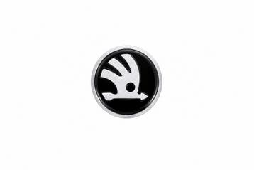 Origineel Škoda sleutelembleem, Ophalen of Verzenden, Nieuw, Skoda
