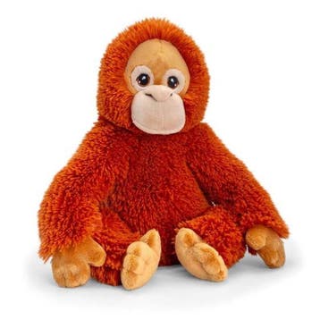 Orang Oetan knuffel - pluche - 25 cm - aap - dierenknuffel, Verzenden, Nieuw