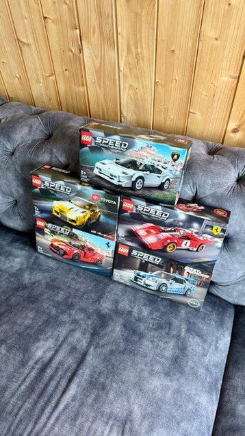 Lego Set - Speed Champions - Lot of 5 | Toyota GR Supra,, Nieuw