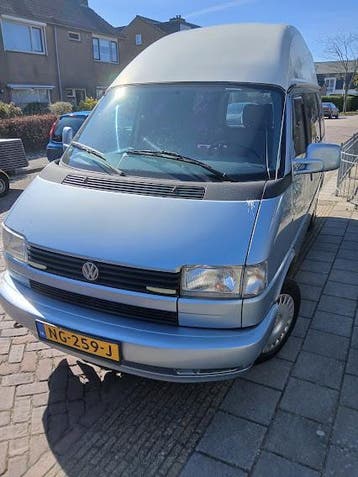 5 pers VW Camper uniek 2.5 benzine automaat APK tm 2028!, Automaat, Reservewiel, Volkswagen, Benzine